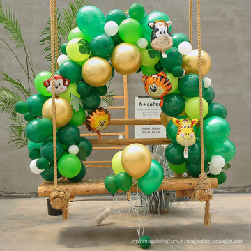 Jungle Safari Theme Party Balloon Garland Animal Ballons